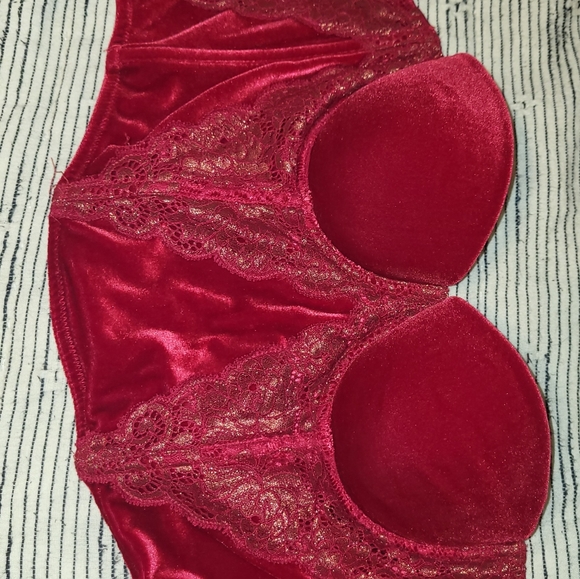Victoria's Secret 34B corset padded top with hook closure on back - Picture 7 of 8